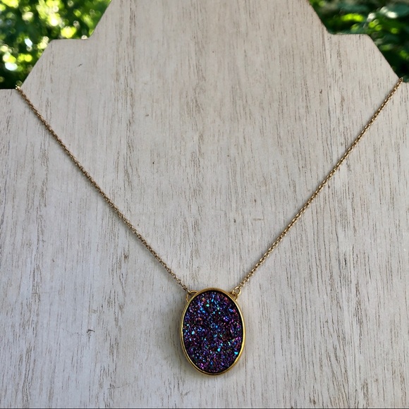 Druzy Necklace - Picture 4 of 4